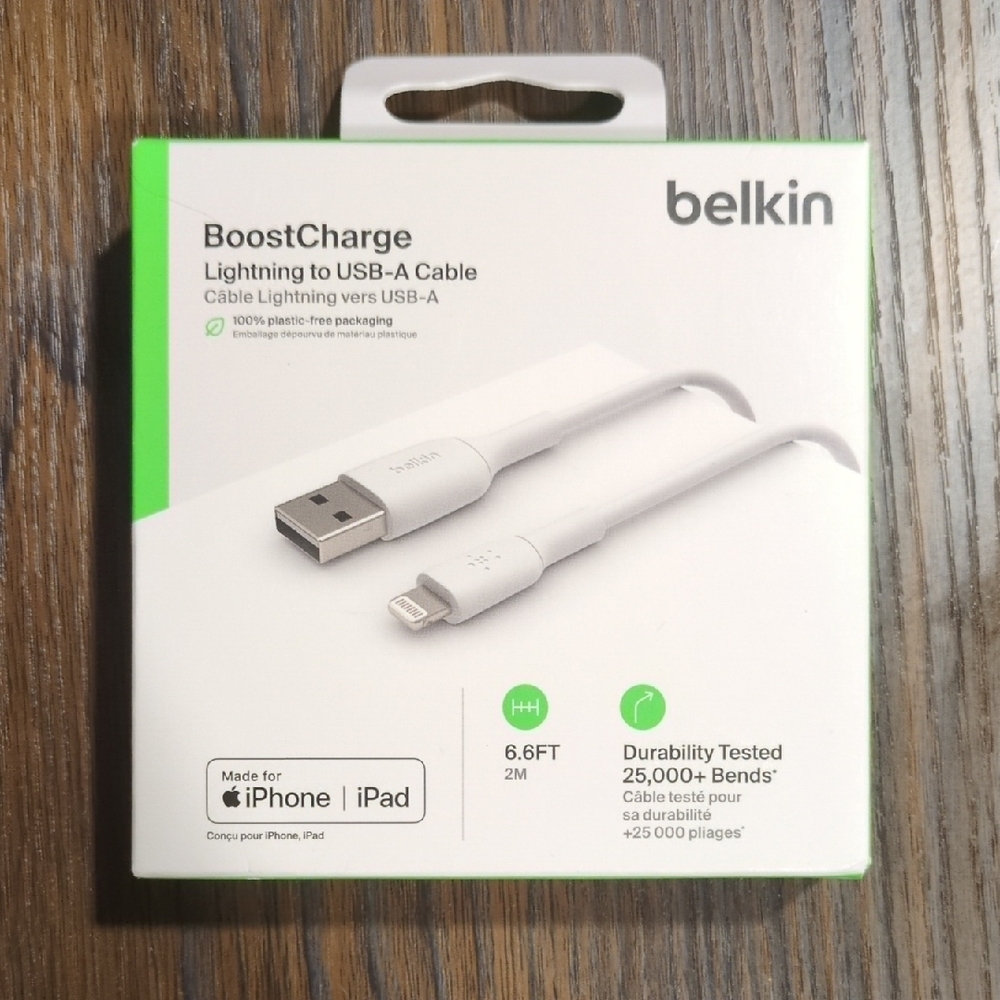 Belkin BoostCharge Lightning to USB-A Cable